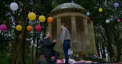 ITV Emmerdale fans make brutal 'Poundland' swipe as David proposes to Victoria