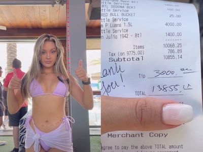 Bottle service waitress reveals how much she makes in tips during shift: ‘You just made six months of my rent’