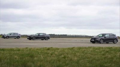 BMW M240i Faces Civic Type R, Golf R In Fierce Drag Race Battle