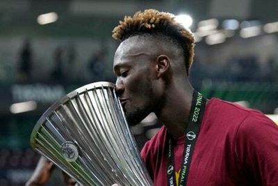 Tammy Abraham fulfills promise with Roma’s Europa Conference League win