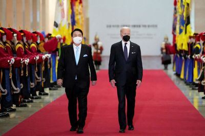 SK's Yoon uses Biden summit to push global agenda