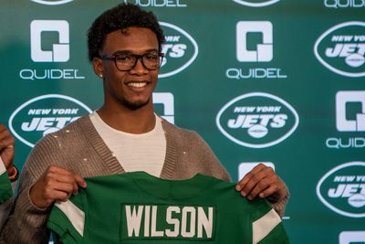 Jets quarterback Zach Wilson has high praise for former Ohio State receiver Garrett Wilson