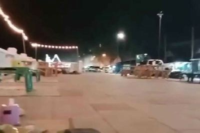 Marine police station attacked, 3 wounded