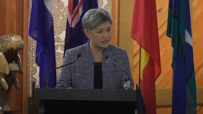 China says it has 'no intention' of building military base in Solomon Islands, Penny Wong visits Fiji as part of Pacific reset