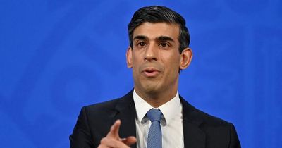 What time is Rishi Sunak's announcement today and what will he say?