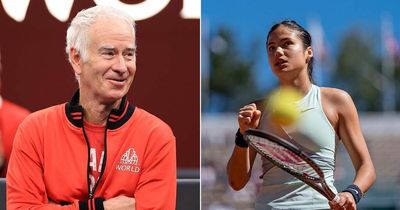 John McEnroe revives old criticism of Emma Raducanu decision after French Open loss