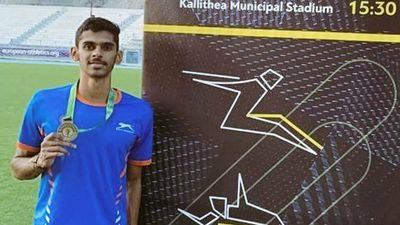 India's Murali Sreeshankar claims long jump gold in Greece