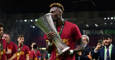 Tammy Abraham fulfils Roma promise after Europa Conference League triumph