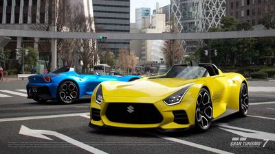 Suzuki Vision Gran Turismo Debuts With Hayabusa Engine And 3 Electric Motors