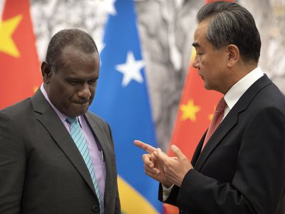 Western countries watch as China's foreign minister begins South Pacific tour