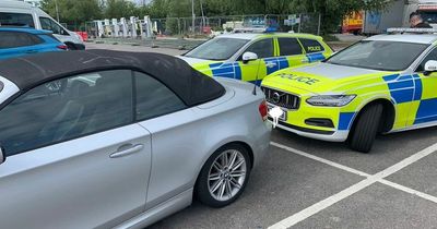 M5 traffic: BMW seized after motorist caught on motorway with five days left of driving ban