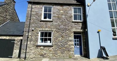 Charming stone cottage with a view of one of Wales' most spectacular landmarks