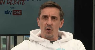 Manchester United great Gary Neville makes Man City Premier League title admission