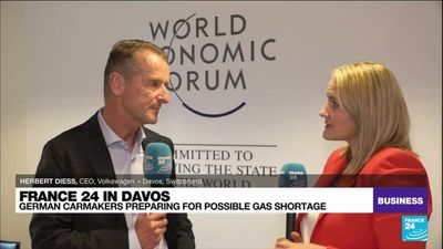 Davos 2022: Volkswagen CEO warns of cost from 'long-lasting' war in Ukraine