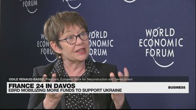 Davos 2022: EBRD chief warns of risk of 'food crisis' amid war in Ukraine