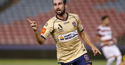 What a star: Newcastle Jets midfielder named A-League's young player of the year