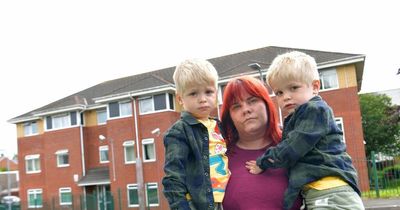 Mum and twins face eviction from hostel after turning down home over crime worries