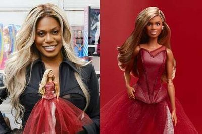 Laverne Cox urges fans to ‘dream big’ as she is made first trans Barbie doll