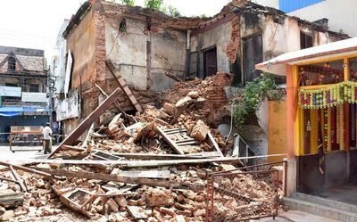 Building collapse raises concern over threats from dilapidated structures