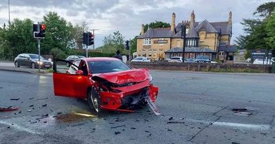 Girl, 12, and two women rushed to different hospitals after crash