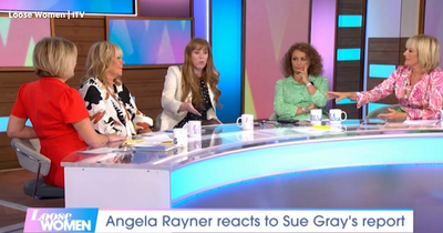 ITV's Loose Women clash with Angela Rayner in fiery Boris Johnson debate