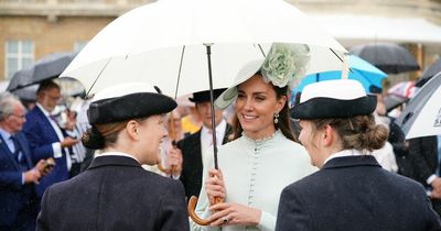 The Duchess of Cambridge channels Mary Poppins at final Buckingham Palace garden party of 2022