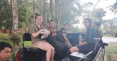 British teenagers rescued after spending a night lost in snake-infested Thai jungle