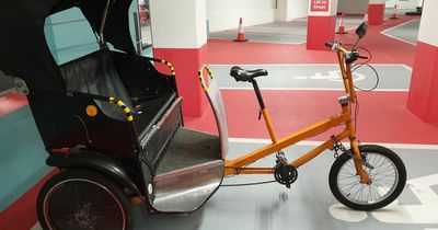 Edinburgh rickshaw discovered in city centre as police search to find owner