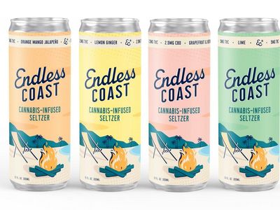 Curaleaf Introduces Endless Coast Cannabis-Infused Seltzers In Massachusetts