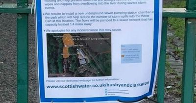 Locals locked out of park for two years as Scottish Water confirm no end in sight