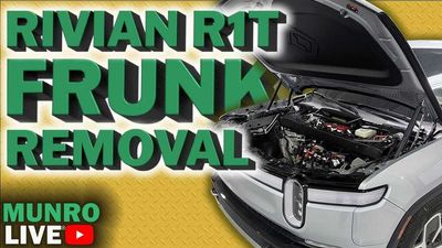 Sandy Munro Begins Rivian R1T Teardown, Starts By Removing The Frunk
