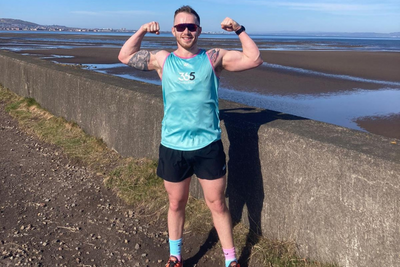 Scotsman runs 14 charity half-marathons for people with life-changing injuries