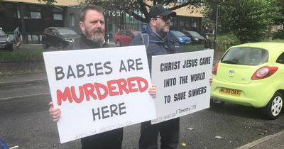 Calls for anti-abortion buffer zones intensify as protestors picket Glasgow clinic