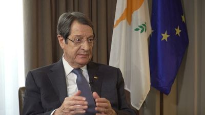 Cyprus's president sees parallel between Turkish and Russian 'revisionism'