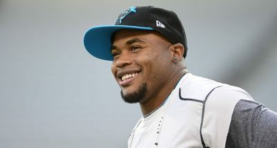 No, Panthers great Steve Smith is not actually a Giants coach now