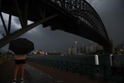 Sydney’s put on a dimmer and turned on the sprinklers: we’re not built to do this much rain