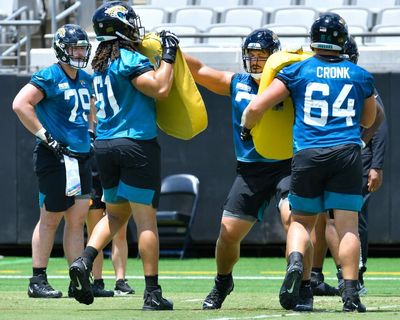 Jags third round selection Luke Fortner signs his rookie contract