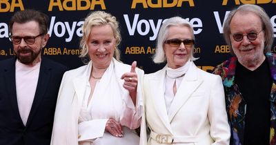 ABBA joined by Kylie and Keira Knightley on star-studded Voyage premiere red carpet