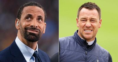 John Terry hits back at Rio Ferdinand's centre-back claim - "stats don't lie"