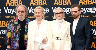 ABBA appear in public together for first time in 14 years as they make rare appearance on red carpet