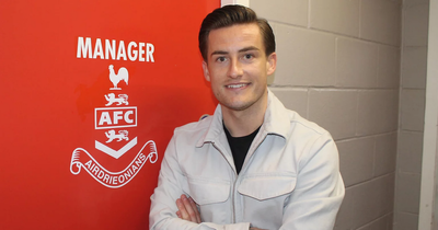 Former Rangers midfielder named player/manager at Airdrieonians in bold appointment