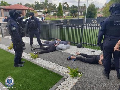 NSW police arrest 45 in statewide raids
