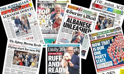 Toto Albanese steals the post-election show as News Corp front pages do an about-face