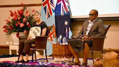 New Foreign Minister Penny Wong makes pitch to Pacific nations during visit to Fiji