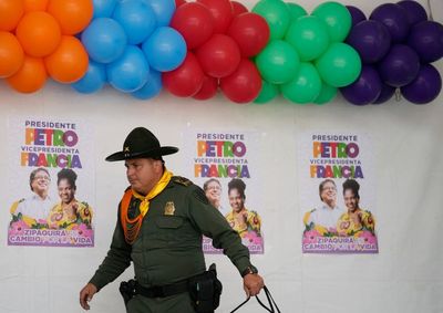 Ex-rebel frontrunner in Colombian vote, could shake US ties