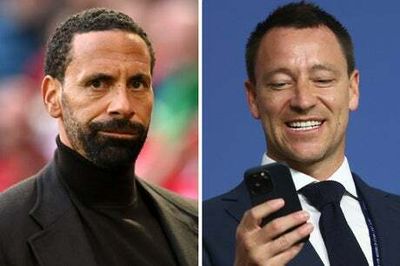 John Terry vs Rio Ferdinand: Chelsea and Man United legends in Twitter spat over top-five rankings