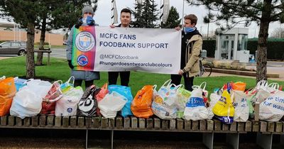 Man City fans save Mancunians from 'starvation' with 600-days worth of foodbank donations