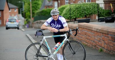 Dumfries man to cycle 100 miles to raise money for the Stroke Association