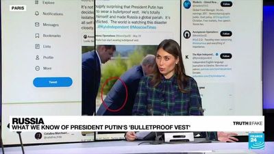 Analysing claims that Vladimir Putin wears a bulletproof vest