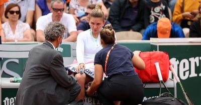 Simona Halep suffers panic attack at French Open in shock second-round loss